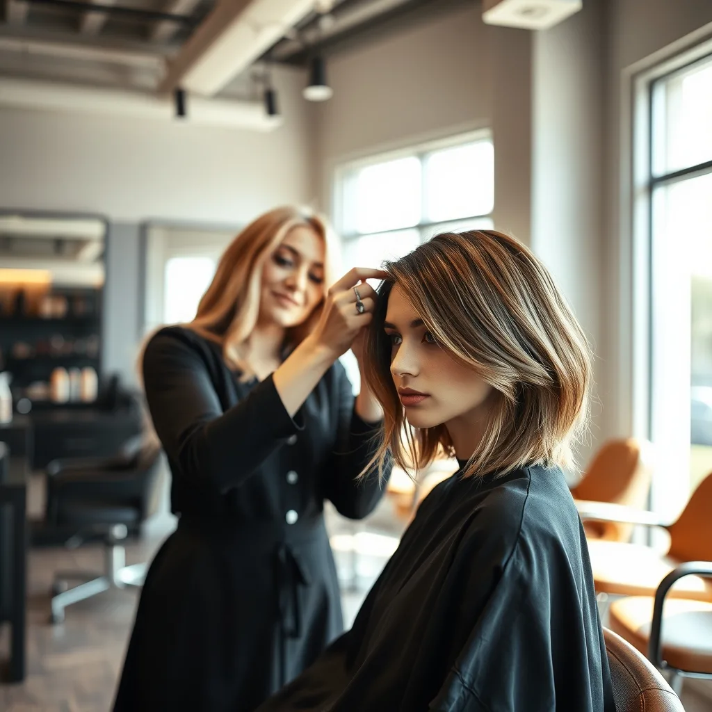 Sublimer ses cheveux avec un dégradé mi-long : astuces et entretien